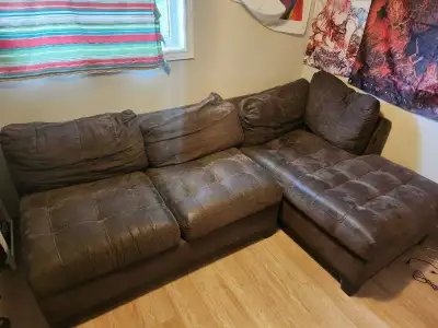 Vintage cindy crawford metropolis 3 piece sectional, View more
