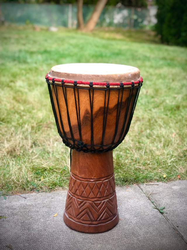 Authentic Djembe (African Hand Drum) 11x22 inches | Drums & Percussion |  City of Toronto | Kijiji