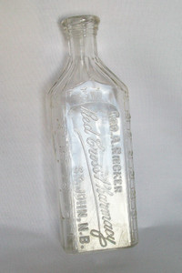 Saint John bottle Geo. A. Riecker