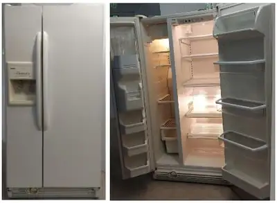 CLASSIC KENMORE SIDE-BY-SIDE FRIDGE Model # 106.56234400, View more