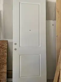  2 doors 8ft, like new -one exterior and one interior , $60 