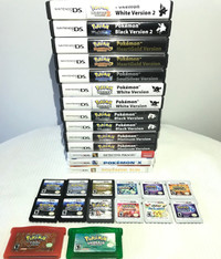 POKEMON GAMES GBA DS 3DS