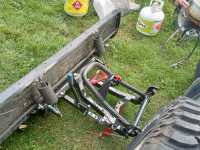 Plow for quad runner or side by side