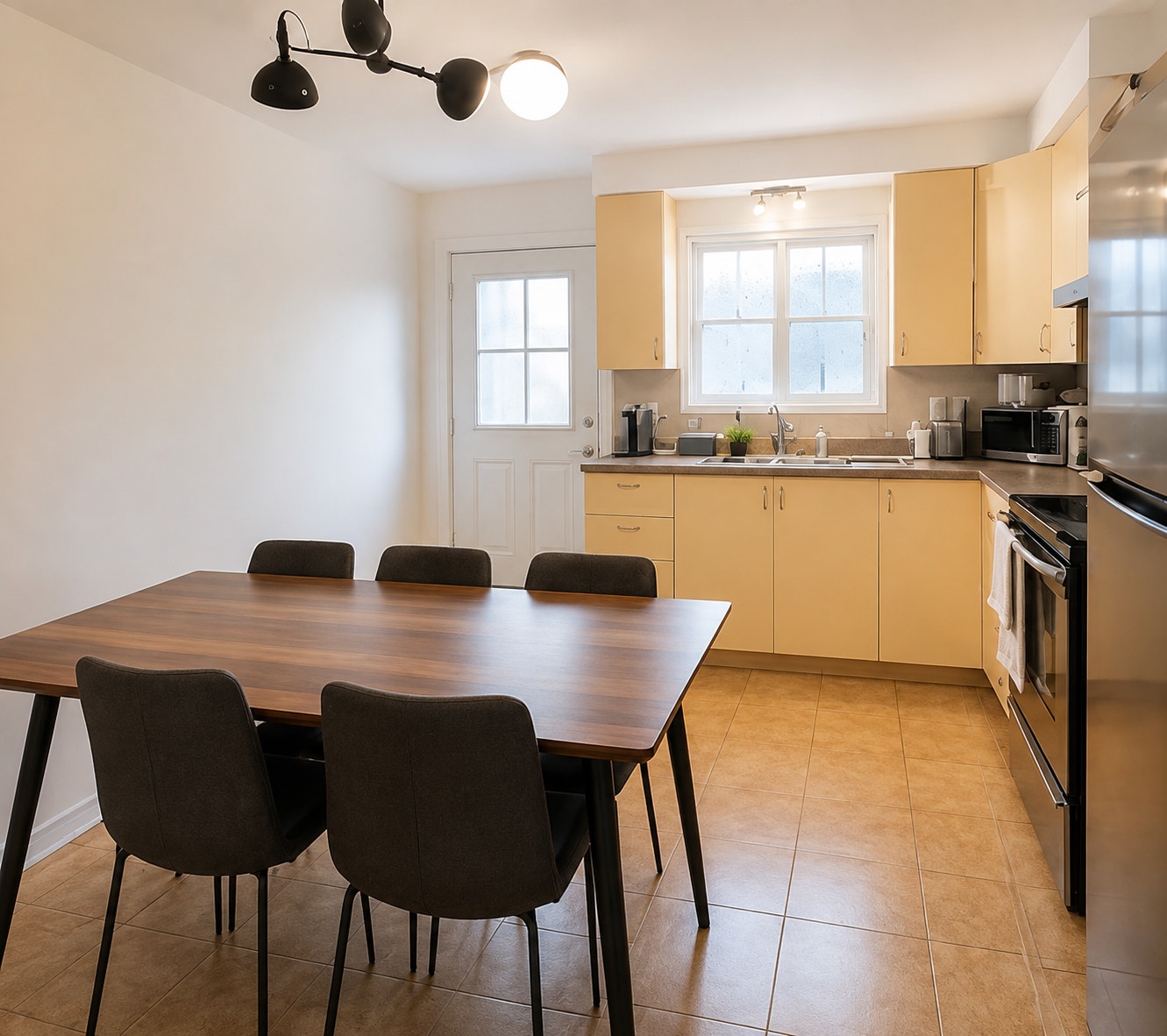 Grand 4 ½ – 2 chambres – Stationnement – Face au parc - 1445$ — photo 2