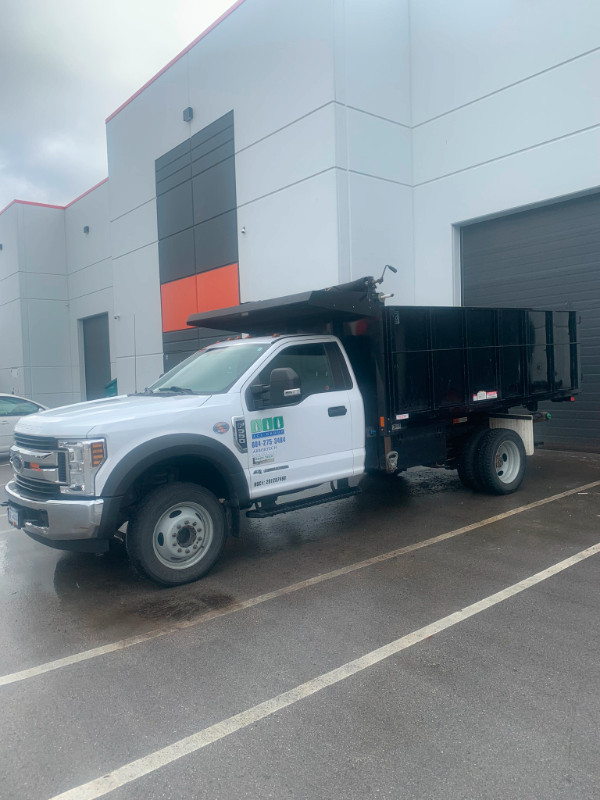 2018 Ford F550 Landscape Dump Truck with Very Low Kms in Heavy Trucks in Delta/Surrey/Langley
