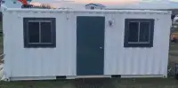 20' Heated Shipping Container Office