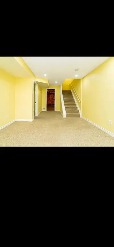 Private Basement with Private Big Living area and private storage room for rent. Private washroom an...