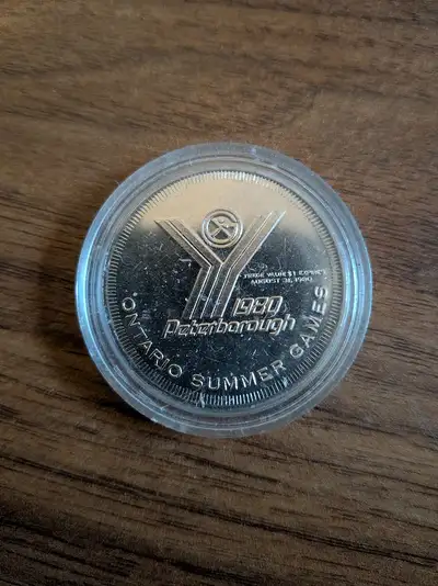 1980 Ontario summer games coin, View more