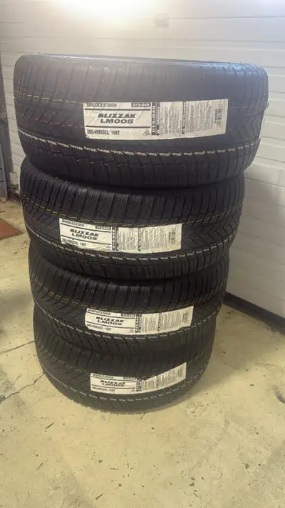 NEW 265/45/R20 Bridgestone snows-ML/GLE/Model X/ModelY/Levante/MDX/Passport Set of Four brand new 26...