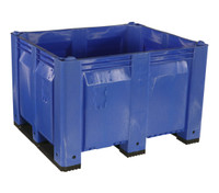 SOLID MACX PLASTIC BINS 48 X 40 X 23"H. LOWEST PRICE / IN STOCK.