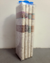 NEW IN PACKAGE - SET of 4 linen cotton kitchen decorative towels