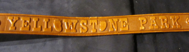 Small tooled leather belt  "Yellowstone" in Other in St. Albert