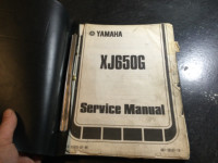 1980-1983 Yamaha XJ650G Motorcycle Service Manual XJ650 I Maxim