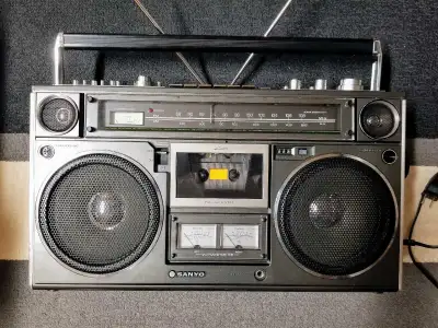 SANYO / STEREO BOOM BOX, View more