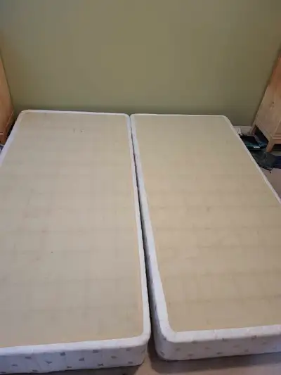Twin Boxspring for king size bed, View more