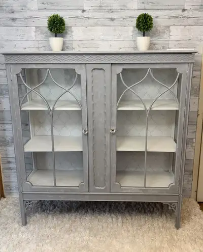 Refinished China Cabinet, View more