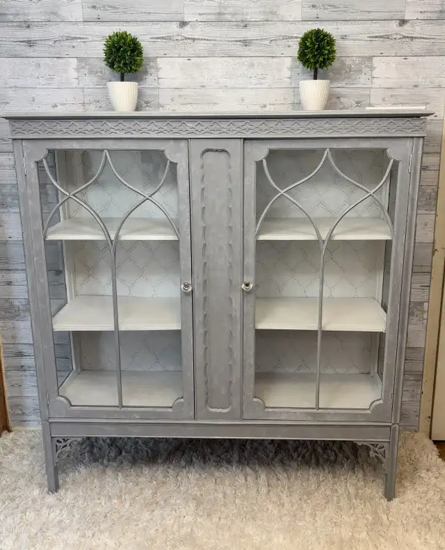 Refinished China Cabinet in Hutches & Display Cabinets in Kingston - Image 2
