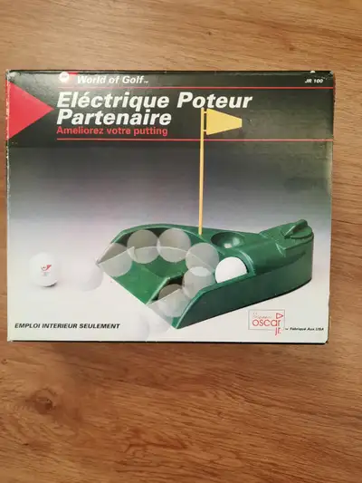 Pratique de putter ( intérieur ) Système électrique renvoyant les coups roulés ( cordon de 5 pieds )...