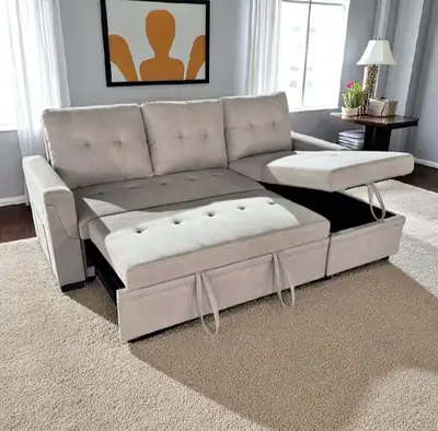 Canapé-Lit Ultra Doux – Lit + Canapé en Un, View more