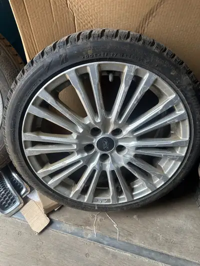 Focus RS rims and tires. OEM winter set tires in good condition as well.