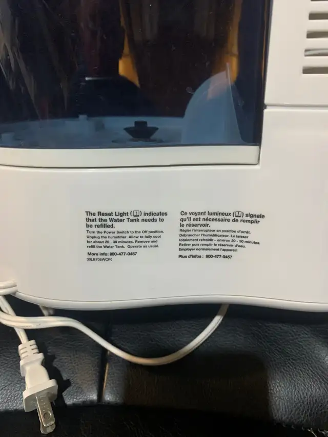 Honeywell room humidifier in Heaters, Humidifiers & Dehumidifiers in Kitchener / Waterloo - Image 4