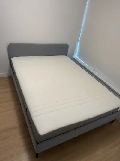 ıkea Queen bed frame *Delivery free , View more