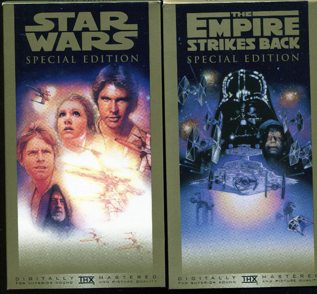 STAR WARS TRILOGY * SPECIAL EDITION * BOX SET * VHS * in CDs, DVDs & Blu-ray in North Bay - Image 3