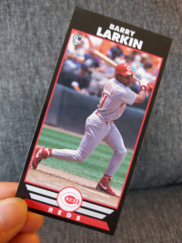 Barry Larkin baseball card