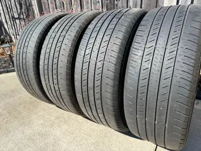 Selling a set of 4 used All Season tires in good condition. They came installed as OEM on my SUV. Si...