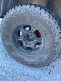 17” rims with 35” rubber for sale