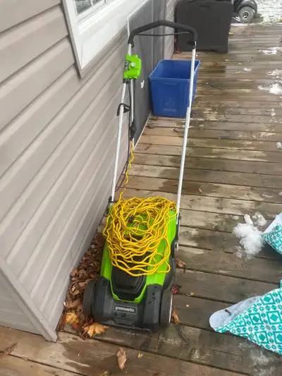 Electric lawn mower, View more