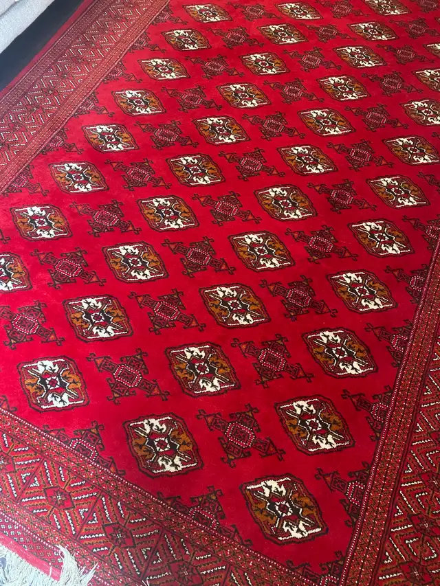 Persian torkman handmade rug ( Iran) in Rugs, Carpets & Runners in Markham / York Region - Image 4