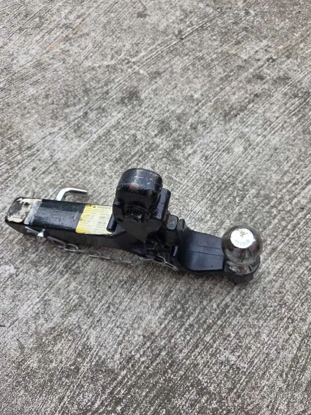 "2-inch Receiver Combination Pintle Hook & Hitch Ball".