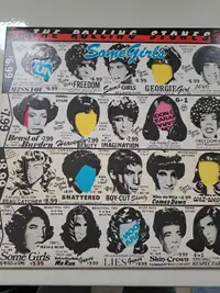 Rolling Stones  Some Girls record lp