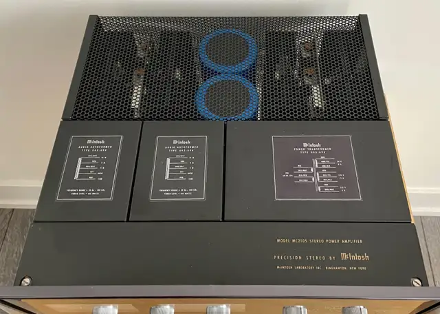 MCINTOSH MC2105 STEREO POWER AMPLIFIER, SERVICED, FULLY RESTORED62863727588994121