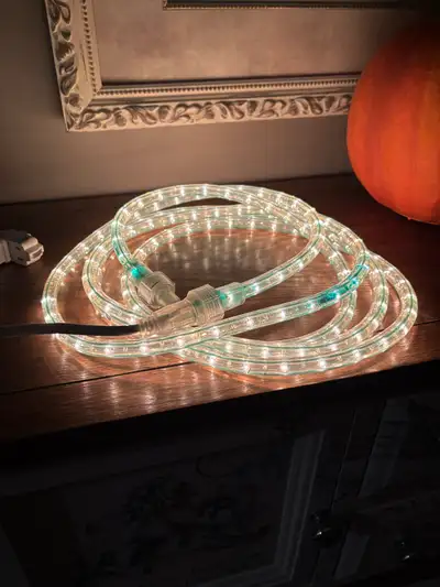 Flexible LED Rope Lights green color, View more