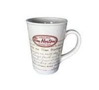 TIM HORTONS ~ 2009 Road Trip Story Mug ~ NEW