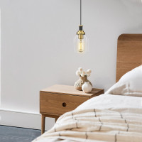 #ROVARD 1-Light Glass Hanging Light