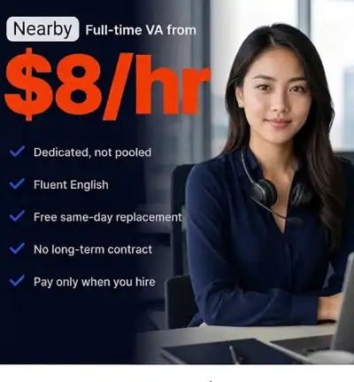 Virtual Assistant for only $8/hr - Admin Assistant!!!, View more