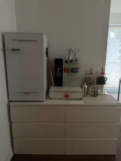 Ikea White 6-drawer Dresser, View more