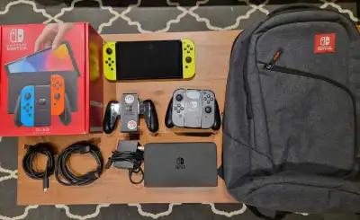 Nintendo Switch OLED + Accessories , View more
