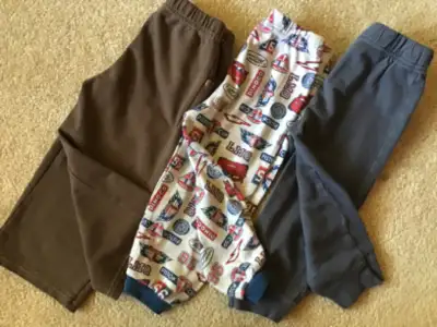 12-18 months- LOT - 3x boys cotton pants -$9, View more