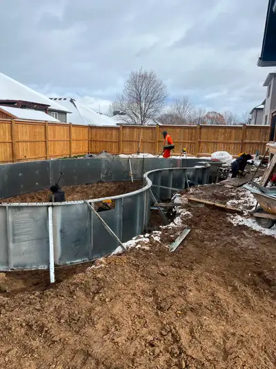 Pool installation, View more