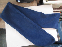 blue neck scarf