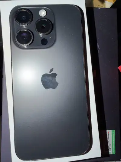 IPhone 15 Pro Black Titanium 128gb, View more