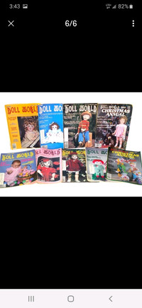 Wanted doll magazines
And reference books
