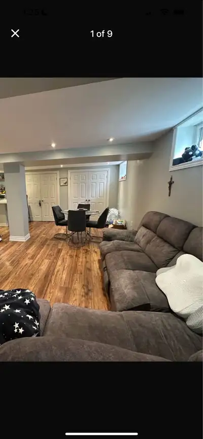 2-Bedroom / 1 bath Basement in Stoney Creek -Utilities Included