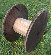 Wooden spool