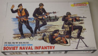 DML 1 35 Scale Soviet Naval Infantry Model Kit #3005 1990 Issue