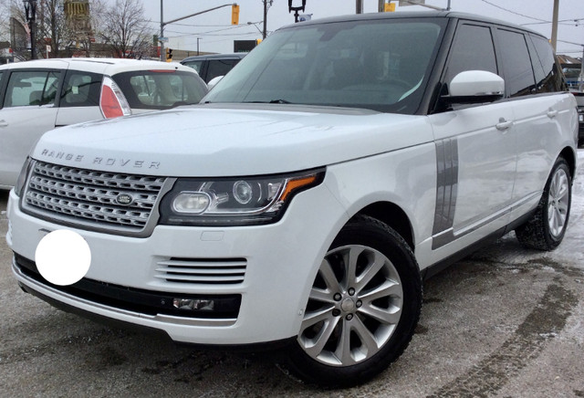 2015 LAND ROVER RANGE ROVER FULL SIZE PEARL AWD LEATHER CarPlay in Cars & Trucks in City of Toronto